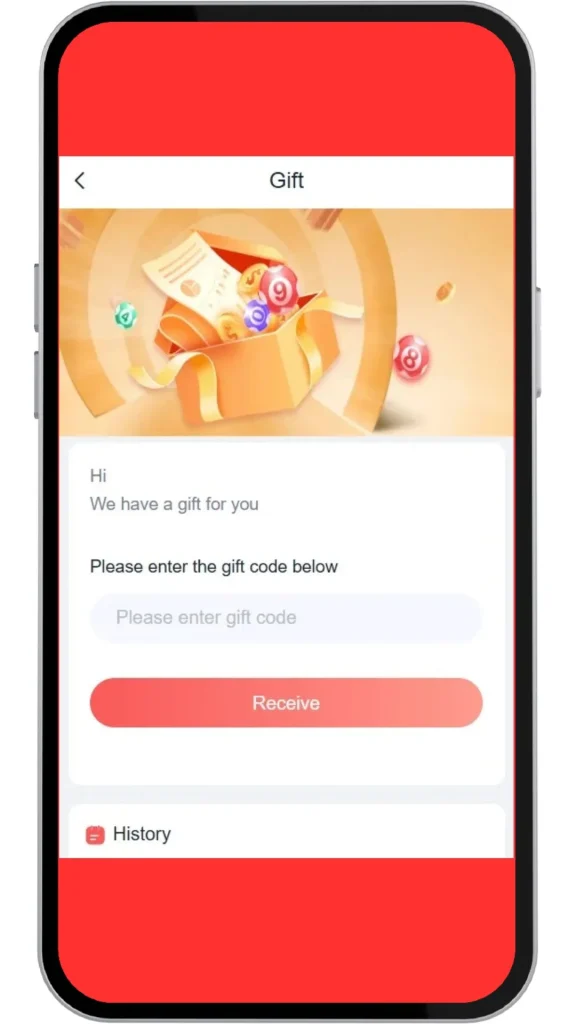 91 Club gift code page